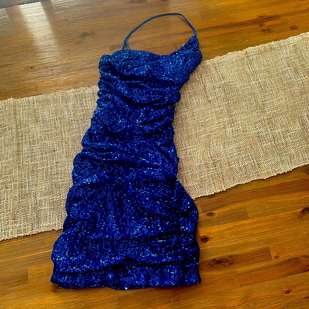 Lucy In The Sky One Shoulder Mini Dress
